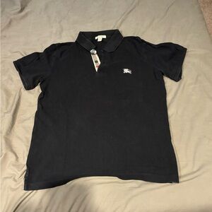 Mens burberry polo shirt size small